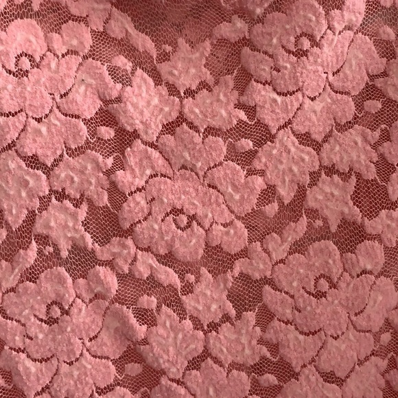 Light Pink Floral Knot Sweater | Size: M - Picture 4 of 7